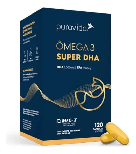 ÔMEGA 3 SUPER DHA CONCENTRADO  120 CÁPSULAS